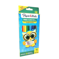 COLOR LARGO UNI PUNTA 12 UND PAPER MATE