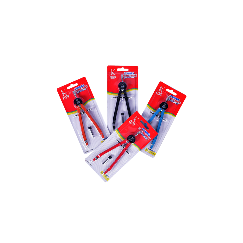 COMPAS PRECISION METALICO BLISTER KLIPP