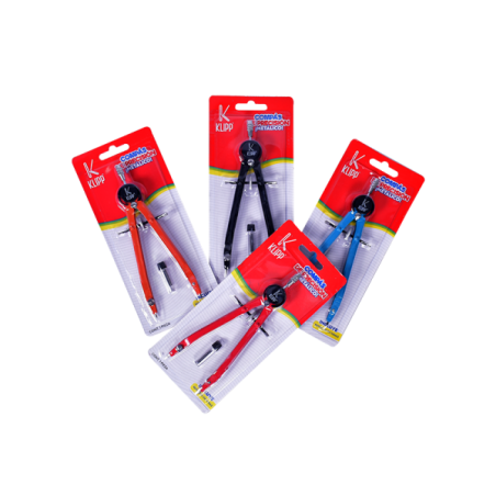 COMPAS PRECISION METALICO BLISTER KLIPP