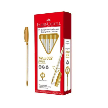 ESFERO FABER-CASTELL TRILUX  CAJA * 12