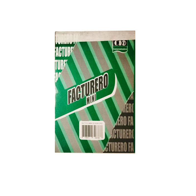 FACTURERO 1/72 PERIODICO X 50 HOJAS X 12 UNIDADES