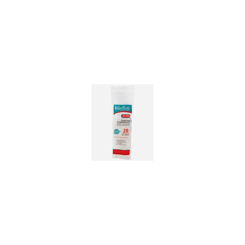 GANCHO LEGAJADOR PLASTICO X 20