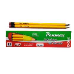 LAPIZ NEGRO *12 PENMAX HB2