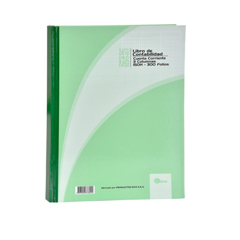 Libro de Contabilidad de 300 Folios