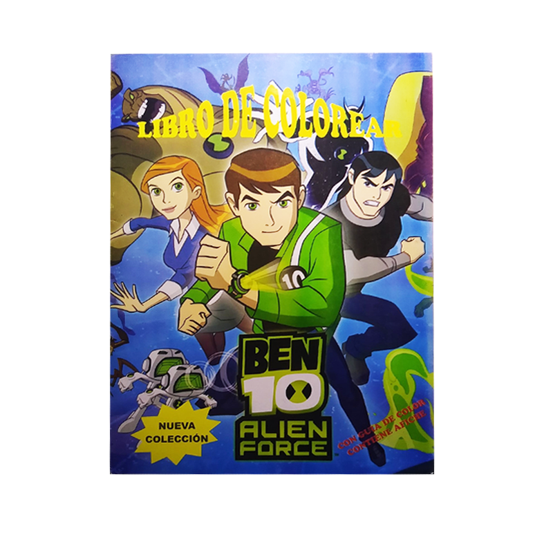 LIBRO PARA COLOREAR PAQUETE POR 12