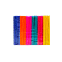 Palo de paleta de colores *50 * 10 paquetes