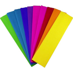 PAPEL CREPE X 10