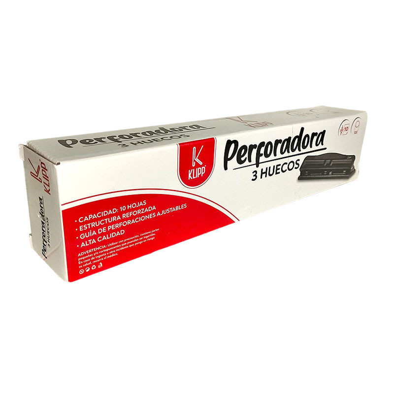 PERFORADORA DE 3 HUECOS