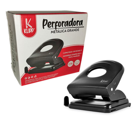 PERFORADORA GRANDE KLIPP 30 HOJAS