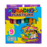 PLASTILINA CORTA CAJA DE 9