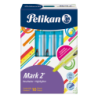 RESALTADOR PELIKAN MARK 2 AZUL CAJA X 10
