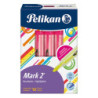 RESALTADOR PELIKAN MARK 2 FUCSIA CAJA X 10