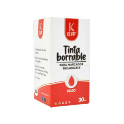 TINTA RECARGABLE BORRABLE 30 ML