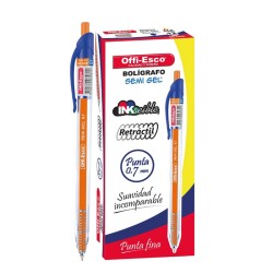 ESFERO RETRACTIL OFFI-ESCO X12 UN.