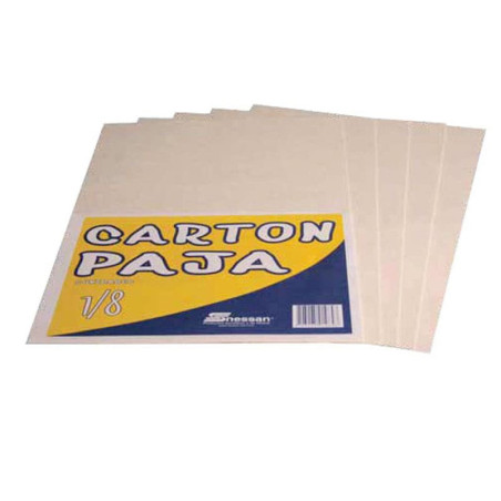 paquete de carton paja en octavos