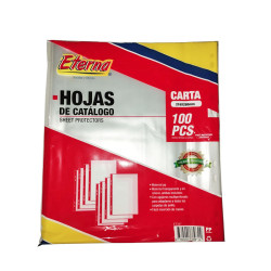 Bolsillo de Acetato Delgado Carta x100 Un.