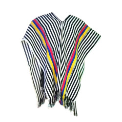 PONCHO TEJIDO DE COLOMBIA