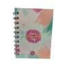 CUADERNO MINI NOTA ARGOLLADA PASTA DURA