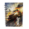 CUADERNO MINI NOTA ARGOLLADA PASTA DURA