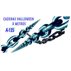 HALLO DECORACIÓN CADENA HALLOWEN 1 MTR A135