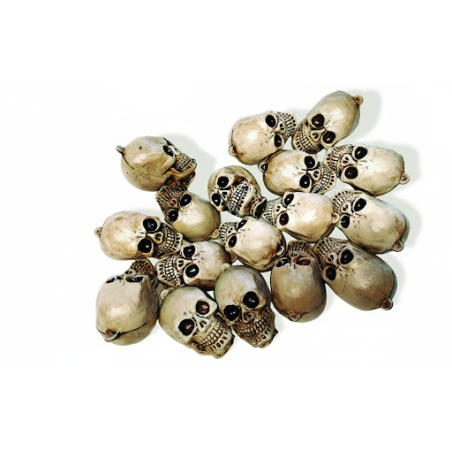 HALLO DECORACIÓN  CALAVERA EN SOPLADO MEDIANA A176