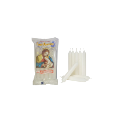 NAV VELA LISA GRANDE BLANCA AROMATIZADA DE 300 GRAMOS X 10 PACA X 12 PAQUETES SAN MARCOS