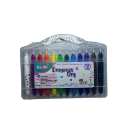 CRAYOLAS ULTRA DRY ARCOIRIS ESTUCHE X 12 REF 014