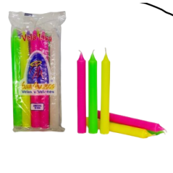 NAV VELA LISA GRANDE COLORES AROMATIZADA DE 300 GRAMOS X 10 PACA X 12 PAQUETES SAN MARCOS