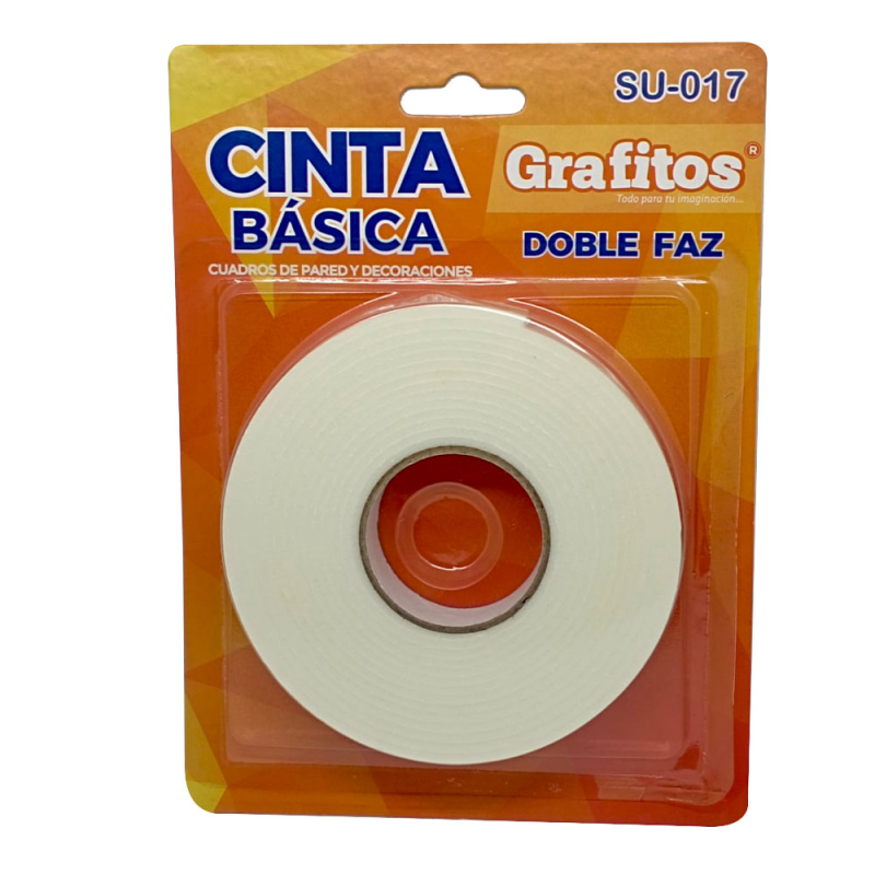 CINTA DOBLE FAZ GRAFITOS X 1 SU-017