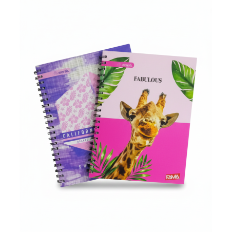 CUADERNO ARGOLLADO 85 ECONOMICO 80 HOJAS