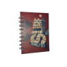 CUADERNO MINI NOTA ARGOLLADA