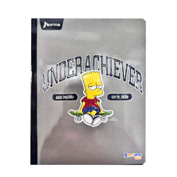 CUADERNO COSIDO GAMA ALTA DE 100 HOJAS NORMA/SCRIBRE