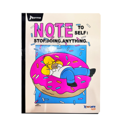 CUADERNO COSIDO GAMA ALTA DE 100 HOJAS NORMA/SCRIBRE