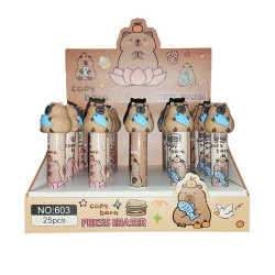 BORRADOR EN FORMA DE LAPICERO CON FIGURAS REF 1373