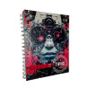 CUADERNO ARGOLLADO 85 5 MAT PASTA DURA BLUE
