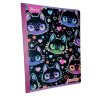 CUADERNO COSIDO CUADROS 50 HOJAS SUMMER CON STIKER