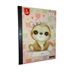 CUADERNO COSIDO CON STIKER LEYEN DE 100 HOJAS TIPO A