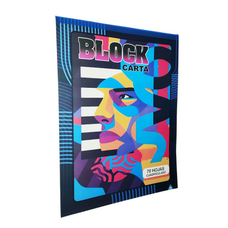 BLOCK CARTA CUADROS PACA X 70