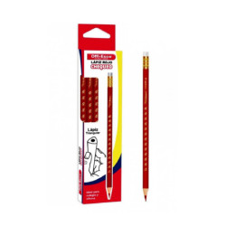 LAPIZ ROJO OFFI ESCO CAJA X 12