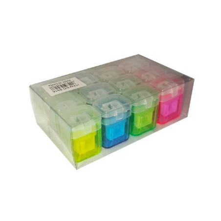 TAJALAPIZ DEPOSITO 1 HUECO ECONOMICO NEON X 12