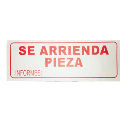 AVISO PEQUEÑO SE ARRIENDA PIEZA