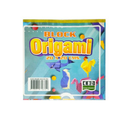 BLOCK ORIGAMI ESTAMPADO 20*20