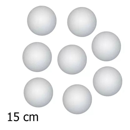BOLA DE ICOPOR 15*6