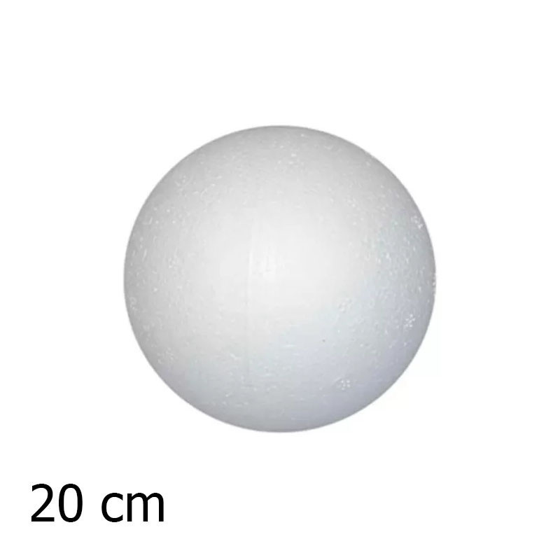 BOLA DE ICOPOR 20*6