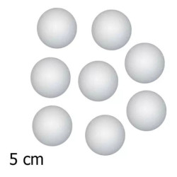 BOLA DE ICOPOR 5*50