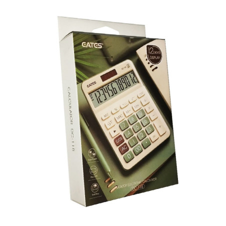 CALCULADORA EATES BM 12 DIGITOS