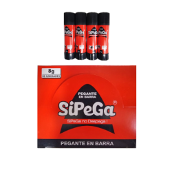PEGANTE EN BARRA SI PEGA DE 8 GRAMOS X 30