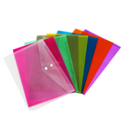 CARPETA PLASTICA CON BROCHE X 12
