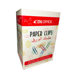 CLIP DE COLORES CAJA X100